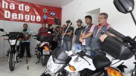Entrega de  motos na Vigilância Ambienta - Fotografo: Rogerio da Silva - Data: 22/02/2016