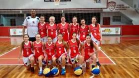 Time de basquete feminino de Joinville sub-17 - Fotografo: Secom / Divulgação - Data: 13/05/2016