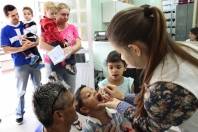 Vacinação contra a paralisia infantil começa dia 15 de agosto em Joinville  - Fotografo: Rogerio da Silva - Data: 10/08/2015