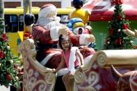 Últimos retoques na decoração e iluminação do Natal dos Sonhos, que tem sua abertura oficial nesta quarta-feira (21/11) - Fotografo: Kátia Nascimento - Data: 19/11/2012