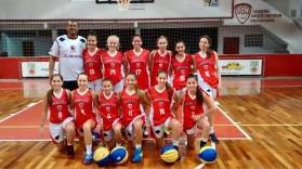 Equipe feminina de basquete Sub-17 da Sociedade Ginástica/Felej - Fotografo: Divulgação - Data: 01/06/2016