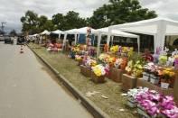 Comércio de flores no dia de Finados em Joinville - Fotografo: Kátina Nascimento / Secom / Divulgação - Data: 28/09/2015