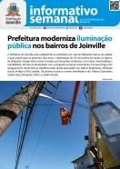 Capa do Informativo Semanal da Prefeitura de Joinville, número 96, período de 13  a 17 de julho de 2015 - Fotografo: Arte Secom - Data: 17/07/2015