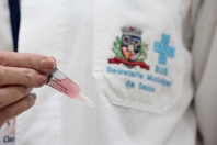 Vacinação contra a pólio - Fotografo: Rogerio da Silva - Data: 13/08/2015