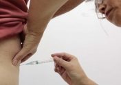 Vacinação da gripe em Joinville - Fotografo: Rogerio da Silva - Data: 27/05/2015
