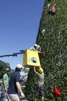 Últimos retoques na decoração e iluminação do Natal dos Sonhos, que tem sua abertura oficial nesta quarta-feira (21/11) - Fotografo: Kátia Nascimento - Data: 19/11/2012