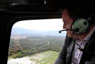 Vice Prefeito sobrevoa áreas de risco em Joinville - Fotografo: Rogerio da Silva - Data: 23/09/2013