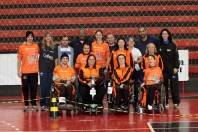 Equipe de bocha paralimpica de Joinville participando da 12ª Edição do Parajasc em São Miguel do Oeste - Fotografo: Phelippe José - Data: 28/05/2016