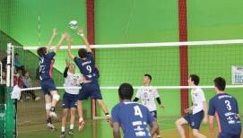 Voleibol Maaculino competindo nos 27º Joguinhos Abertos de SC em Caçador - Fotografo: Phelippe José da Silva - Data: 26/07/2014