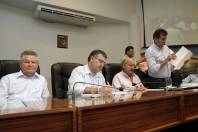 Assinatura de ordem de serviço para execução de obras nas ruas: Rui Barbosa, Minas Gerais, Max Colin e Tuiuti - Fotografo: Jaksson Zanco - Data: 25/01/2013