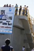 Imagens da inauguração da Estação de Tratamento de Esgoto, bairro Espinheiros, nesta terça-feira (20/12) - Fotografo: Kátia Nascimento - Data: 20/11/2012