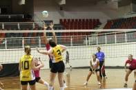 Final citadino de voleibol feminino de Joinville. Equipe da AABB campeã. - Fotografo: Phelippe José - Data: 03/12/2013