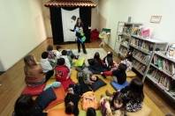 Contação de história na Biblioteca Pública - Fotografo: Rogerio da Silva - Data: 10/08/2013