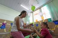 Centro de Educação Infantil Alzelir Pacheco está comemorando 25 anos, em agosto - Fotografo: Rogerio da Silva - Data: 25/08/2014
