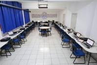 Sala de inclusão digital da Secretaria de Educação - Fotografo: Rogerio da Silva - Data: 29/09/2014
