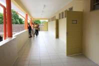 Imagens da cerimônia de entrega das obras de reforma e ampliação da Escola Municipal Pastor Hans Mueller neste sábado (31/3). - Fotografo: Kátia Nascimento - Data: 31/03/2012