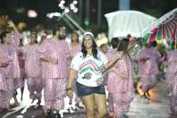 Bloco Borandá apresenta o maracatu na Beira-Rio - Fotografo: Rogério da Silva /Secom - Data: 13/02/2015