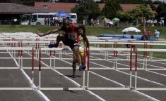 55º JASC em Joaçaba = Equioe de Joinville competindo na Prova 110mts com barreiras masculino - Fotografo: Phelippe José - Data: 11/12/2015