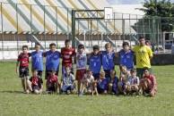 Alunos do Programa PID = Futebol = CAIC dos Espinheiros. - Fotografo: Phelippe José - Data: 03/03/2015