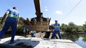 Seinfra e Subprefeitura Sudeste realizam obras de melhorias na ponte do Morro do Amaral - Fotografo: Rogerio da Silva - Data: 07/04/2015