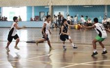 16º Jogos Escolares de Joinville = Competição de Basquete masculino. - Fotografo: Phelippe José da Silva - Data: 03/11/2014