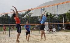 JEVILLE = competição de Volei de praia masculino na Embraco - Fotografo: Phelippe José - Data: 24/09/2015