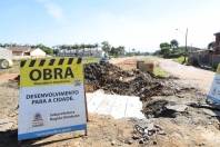 Avenida Plutão no bairro Jardim Paraíso - Fotografo: Rogerio da Silva - Data: 10/12/2013