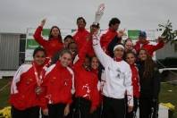 Nesta terça-feira (25/9), Joinville conquistou seu primeiro troféu na 12ª Olimpíada Estudantil Catarinense (Olesc), que segue até sábado (29), em Criciúma. O Atletismo Feminino obteve uma diferença de 96 pontos para o segundo colocado. - Fotografo: Divulgação - Data: 25/09/2012