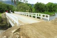 Entre as pontes que já estão prontas na região rural do bairro Vila Nova está  a Albert August Seiler, Estrada do Salto I - Fotografo: Mauro Artur Schlieck - Data: 25/11/2011