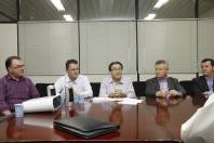 Entrega termo de compromisso para a vinda de um equipamento de Tomografia Computadorizada para o HMSJ - Fotografo: Ivanir França - Data: 25/04/2013