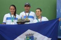 Equipe Tênis feminino da Felej vice-campeã dos 54º  Jasc em Itajaí de duplas - Fotografo: Phelippe José da Silva - Data: 19/11/2014