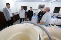 Visita dos técnicos da Embrapa na Fundação 25 de Julho - Fotografo: Rogerio da Silva - Data: 14/05/2015