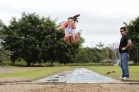Atleta Letícia Melo vai participar do Troféu Brasil de Atletismo - Fotografo: Rogerio da Silva - Data: 12/05/2015