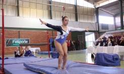 Ginástica Artística competindo nos 27º Joguinhos Abertos de SC em Caçador - Fotografo: Phelippe José da Silva - Data: 27/07/2014
