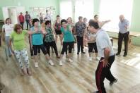 Abertura aula de ginástica Mexa-se com a Felej na localidade do Rio da Prata em Pirabeiraba. - Fotografo: Phelippe José da Silva - Data: 10/11/2014