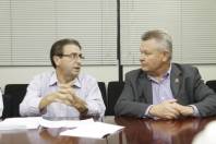 Entrega termo de compromisso para a vinda de um equipamento de Tomografia Computadorizada para o HMSJ - Fotografo: Ivanir França - Data: 25/04/2013