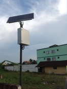 Águas de Joinville investe em painéis solcares para detectar vazamentos - Fotografo: Secom / Divulgação - Data: 19/06/2015