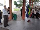 Começa o projeto de resgate cívico na escola - Fotografo: Nelson Bernardino da Costa Junior/Divulgação - Data: 25/02/2013