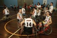 A Copa Felej de Basquete em Cadeira de Rodas acontece neste final de semana (10 e 11/3) no Centro de Treinamento Ivo Varela.  - Fotografo: Kátia Nascimento - Data: 10/03/2012