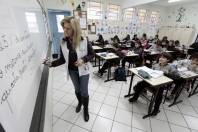 Volta às aulas depois do recesso de julho - Fotografo: Rogerio da Silva - Data: 05/08/2013