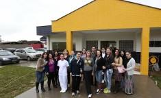 Professoras fazem primeira visitam ao CEI Monteiro Lobato  - Fotografo: Rogerio da Silva - Data: 30/07/2014