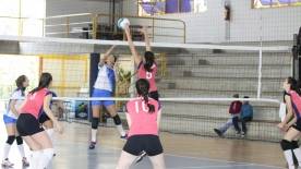 Voleibol Feminino nos 27º Joguinhos Abertos Leste-Norte em Jaraguá do Sul. - Fotografo: Phelippe José - Data: 29/06/2014