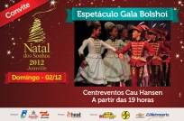 Espetáculo do Bolshoi Brasil será atração no Natal dos Sonhos - Fotografo: Aurea Silva - Data: 29/11/2012