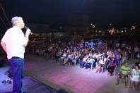 A programação do Natal dos Sonhos chegou neste sábado (26/11) até a comunidade da Secretaria Regional do Fátima. O evento é uma parceria entre a Prefeitura de Joinville e a CDL. O prefeito Carlito Merss fez a abertura. Destacou a realização do evento nos bairros. - Fotografo: Mauro Artur Schlieck - Data: 26/11/2011