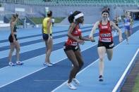 Bruna Maria Cestrem no revezamento feminino 4 x 400 no 53º Jasc em blumenau. - Fotografo: Phelippe José - Data: 27/11/2013