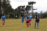 Futebol feminino competindo nos 27º joguinhos Abertos de SC em Caçador - Fotografo: Phelippe José da Silva - Data: 27/07/2014