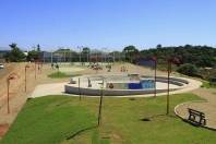 O Loteamento Santa Helena, bairro Boehmerwald, ganha neste sábado (20/10), às 9 horas, um espaço para o lazer e prática de esportes. A praça, viabilizada por meio do Orçamento Participativo (OP), foi construída na rua Cidade de Sobral.  - Fotografo: Mauro Artur Schlieck - Data: 19/10/2012