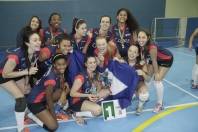 Volei feminino de Joinville é campeão do Regional da Olesc em São Bento do Sul - Fotografo: Phelippe José - Data: 02/11/2015