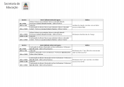 Programação da Feira dos Livros para os professores  - Data: 27/03/2013