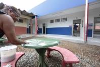 Preparativos para o inicio das atividades na rede municipal de ensino, Escola Municipal Aluízius Sehnem - Fotografo: Rogerio da Silva - Data: 04/02/2015